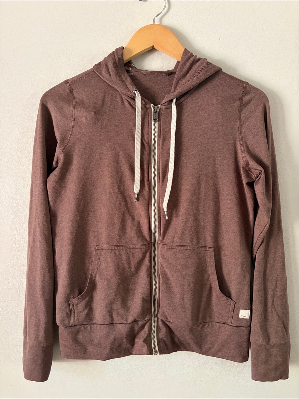 Vuori Halo Performance Hoodie 2.0 Full Zip DreamKnit Fabric